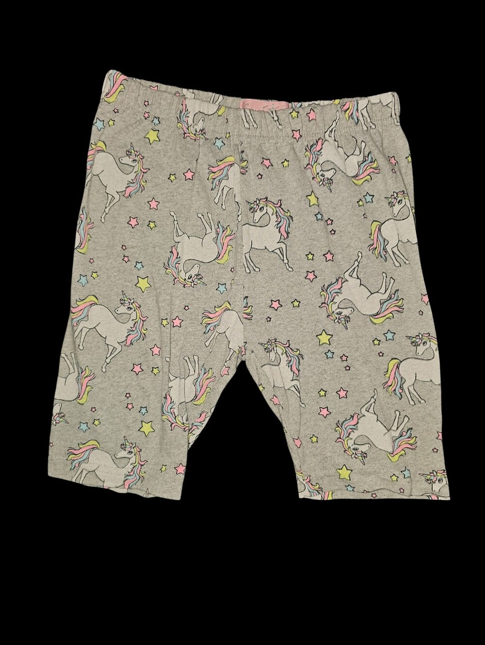 Girls Unicorn 🦄 And Rainbow 🌈 Bike Shorts